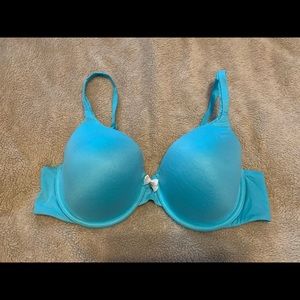 Victoria’s Secret Body by Victoria Lined Demi Bra 38C Bright Blue